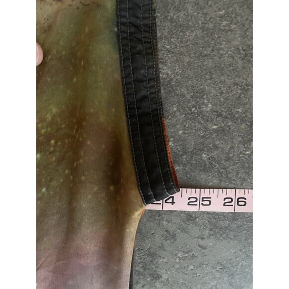 Y2K Forever 21 Plus Cosmic Universe Shirt Womens Size 1X Sheer Space Galaxy - Picture 8 of 10